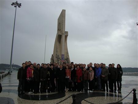 兰州pg电子官方股份公司2010年新春出国考察活动圆满结束