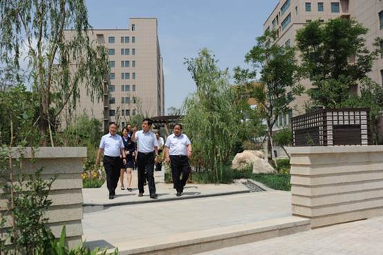 国家发改委西部开发司田锦尘司长一行考察兰州新区pg电子官方工业总部基地