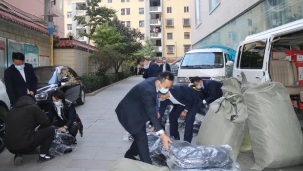 助力抗疫工作者 pg电子官方实业在行动 ——兰州pg电子官方实业集团代表业主感谢防疫一线工作人员